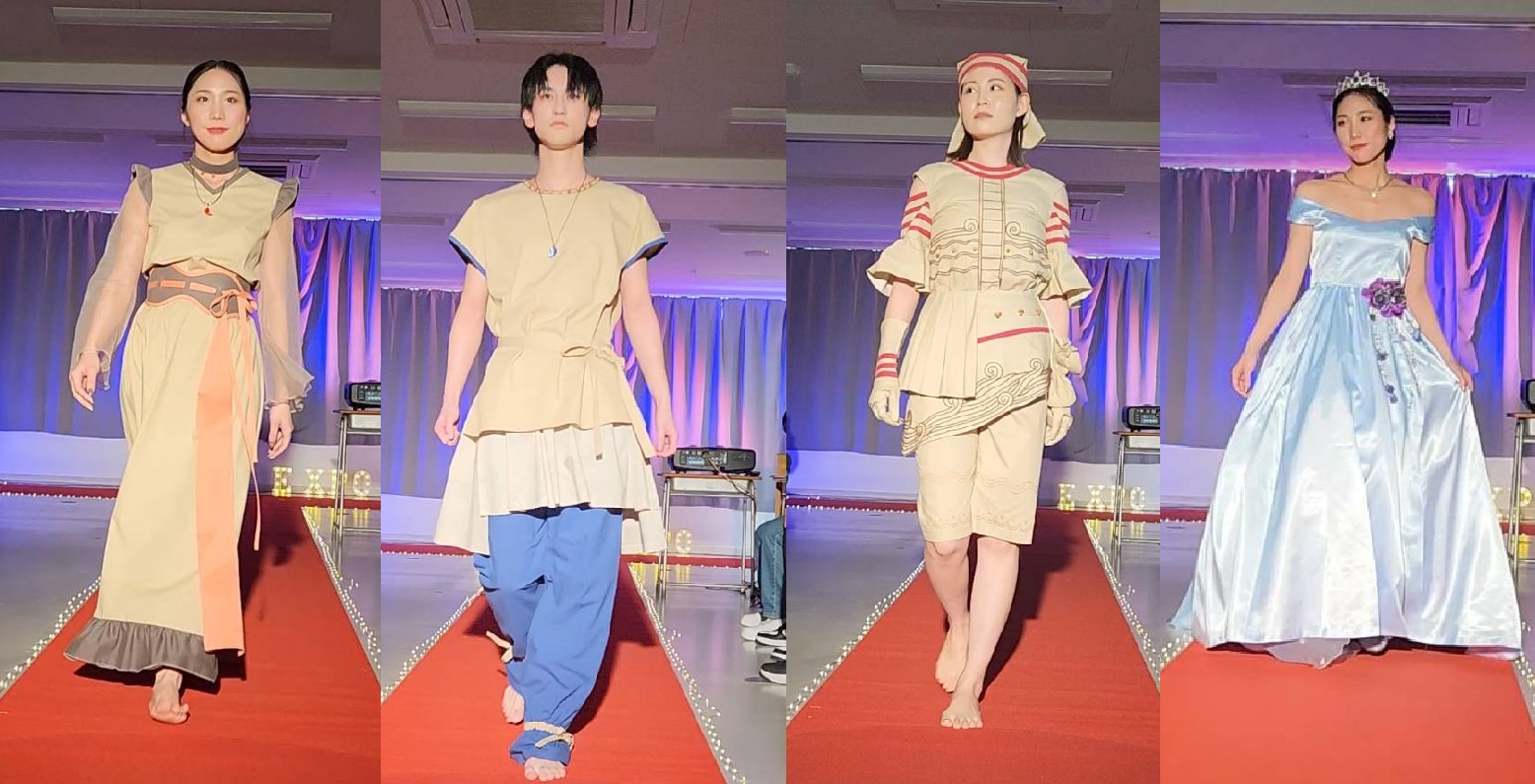 CMB expo ファッションショー出演の様子