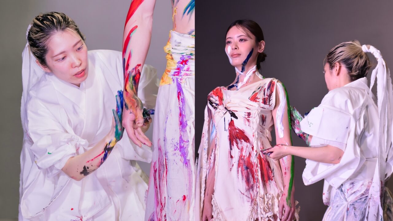 TOKYO FASHION LINKのランウェイ演出